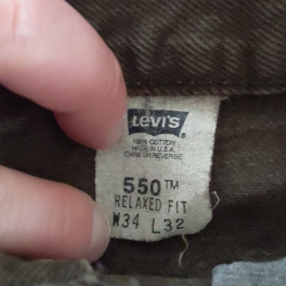 Levi's High Rise Olive Green - Picture 6 of 9